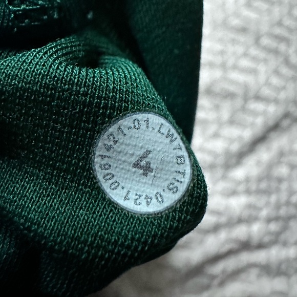 Lululemon Align High-Rise Short 6" Everglade Green Size 4 - Picture 7 of 7